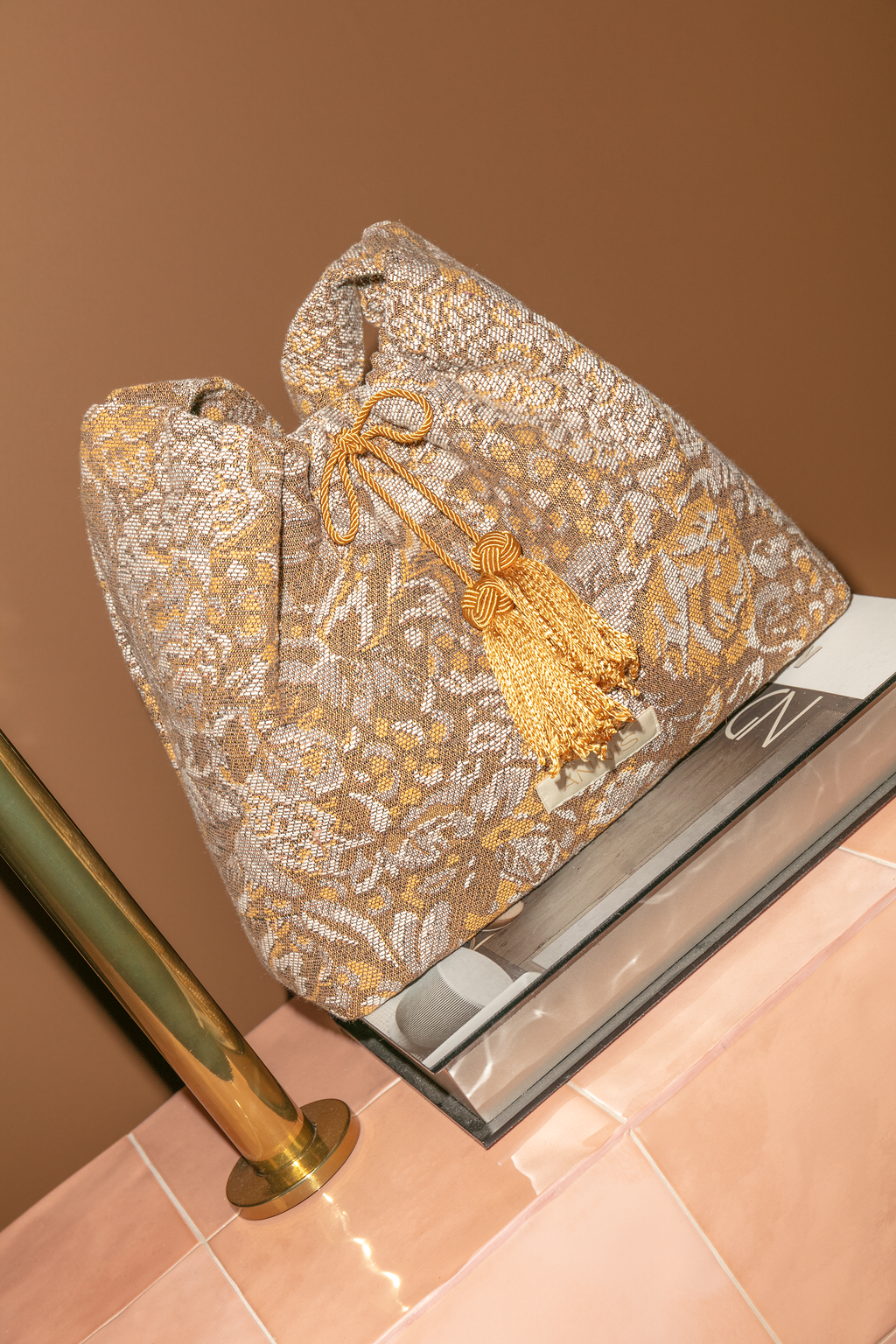 Bolsa de Jacquard Relíquia - Cinza
