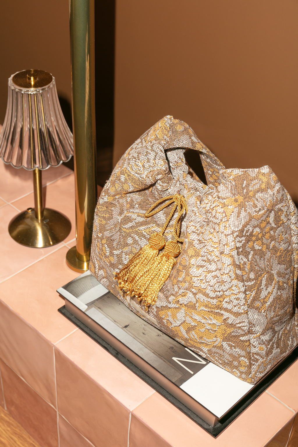 Bolsa de Jacquard Relíquia - Cinza