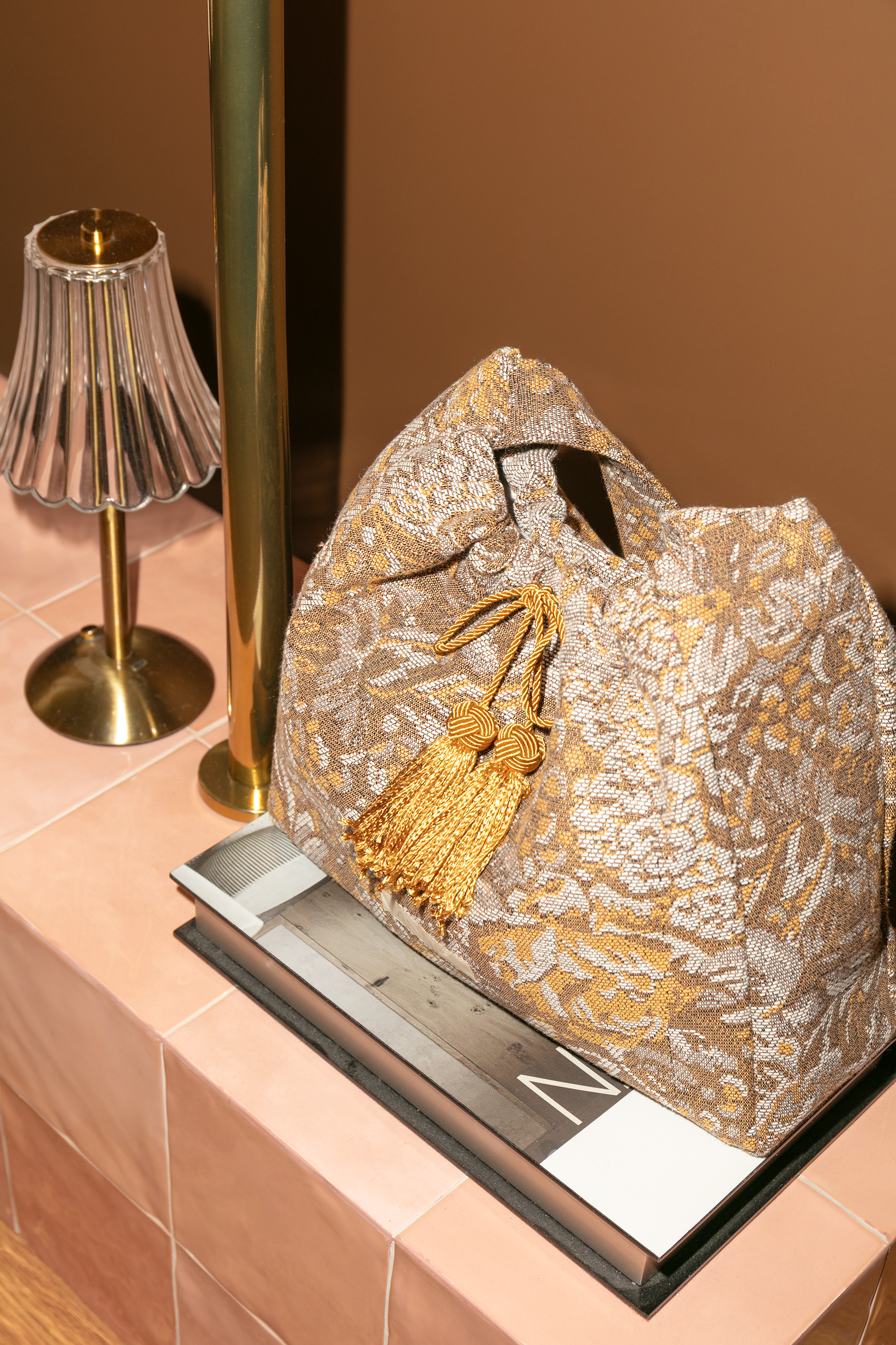 Bolsa de Jacquard Relíquia - Cinza