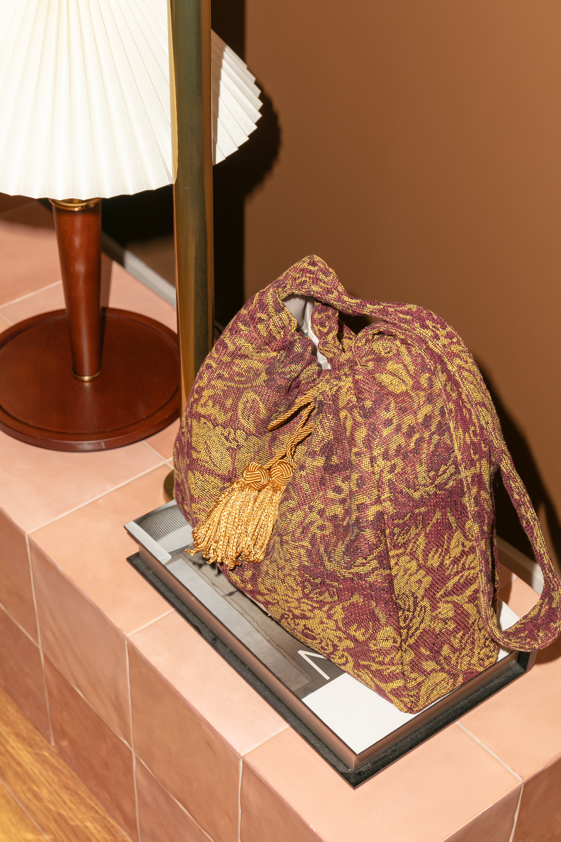 Bolsa de Jacquard Relíquia - Vinho